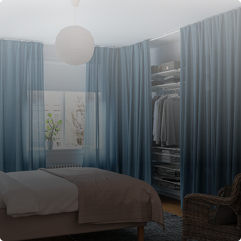 أناقة الستائر